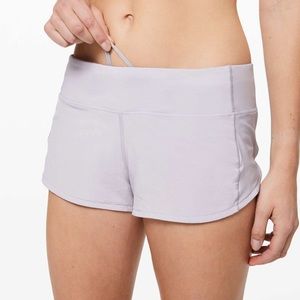 RARE Lululemon speed up shorts 2.5 in